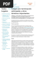 Cargos Por Terminación Anticipada y Otros Términos Importantes - HughesNet Puerto Rico