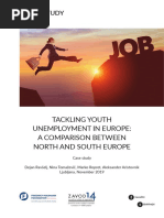 Tackling Youth Unemployment in Europe: A Comparison Between North and South Europe