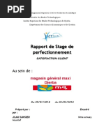 Rapport de Stage Satisfaction Client