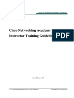 Instructor Training Guidelines