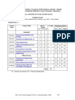 Syllabus (From 5th Sem)