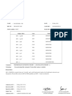 Collected On (SCT) :: SR - Manager (Clinical Chemistry) DR - Caesar Sengupta MD Dr. Durgaprasad Agrawal MD