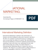 Unit 1-International Marketing.