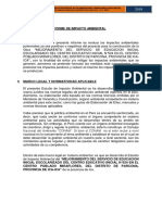 Informe de Impacto Ambiental