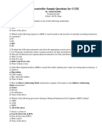 Microcontroller Sample Questions CCEE