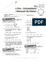 1er EXAMEN PRE Marzo 2do