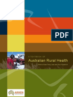 A Text Book of Australian Rural Health Arhen April 20081