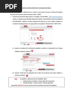 Cartilla para Registro de Usuarios Del RNSSC