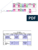 PG Time Table Sem IV