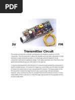 3V FM Transmitter Circuit