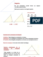 Triángulos Semejantes PDF