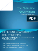 Three Branches Philippine Government