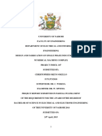 Design and Fabrication of Single Phase Induction Motor For Numerical Machine Complex