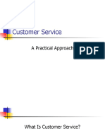 Customer Service: A Practical Approach