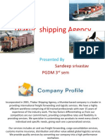 Thakur Shipping Agency: Presented by