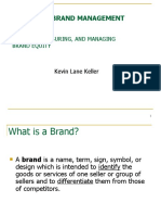 Strategic Brand Management: Building, Measuring, and Managing Brand Equity