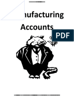 8 Igcse - Accounting - Manufacturing - Accounts - F.unlocked PDF