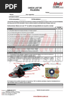 Check List Pulidora-C