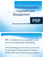 Immune Thrombocytopenia (Second Option)