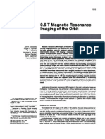 Magnetic Resonance Imaging of The Orbit