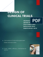 Design of Clinical Trials