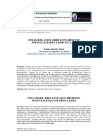 Poliamor, Amor Libre o en Libertad Potencialidades y Dificultades