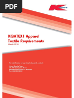 KQATEX1 Apparel Textile Requirements 150310