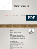 PTV Vs Other Channels Final