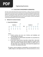 Lecture Notes in ME 40 On Investment Alternative