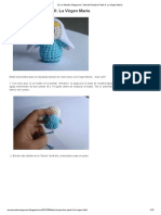 Es Un Mundo Amigurumi - Tutorial Pesebre Parte II - La Virgen María PDF