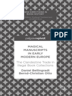 Magical Manuscripts in Early Modern Europe The Clandestine Trade in Illegal Book Collections PDF