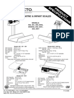 Detecto Balanza Neonatal - 8435