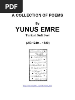 A Collection of Poems by YUNUS EMRE Sufi Poet