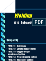 Welding: Subpart Q