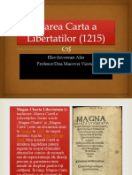 Marea Carta A Libertatilor (1215)