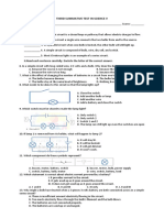 Third Summative Test in Science V