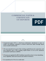 Commercial Paper & Certificate of Deposits