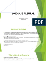 Drenaje Pleural