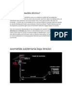 Qué Es Una Acometida Eléctrica