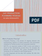 L6 Sap Production Planning Module