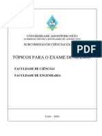 Uan Tópicos de Ciências Exactas 2020 PDF