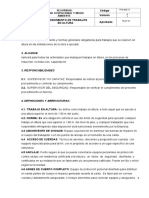 Procedimiento de Trabajos en Altura