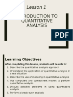 Quantech Lesson-1