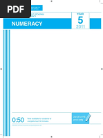 NAPLAN 2011 Final Test Numeracy Year 5