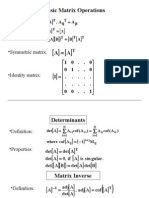 Basic Matrix Operations: - Transpose