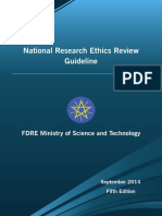 National Research Ethics Review Guidline