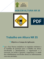 Trabalho em Altura NR 35