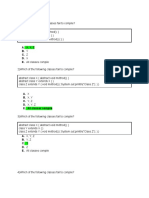 13-MCQs On Abstract Class and Interfaces