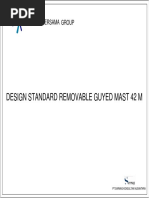 Design STD Tower & Baseframe Guy Mast 42 M R2 10 Juni 2017 Rev01 PDF