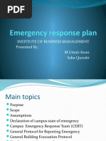 Emergency Response Plan TOAY